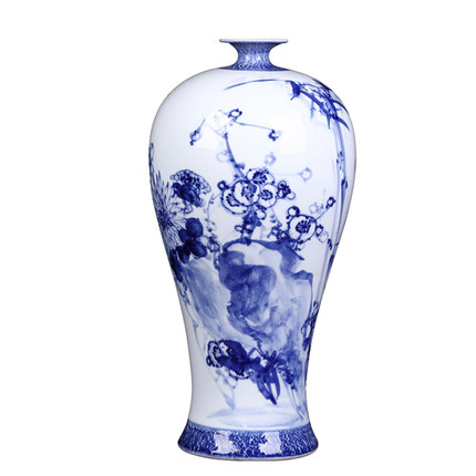 porcelain for Jahrriesnge white blue vase cna0077  porcelain Jahrriesnge  for white blue vase cna0077