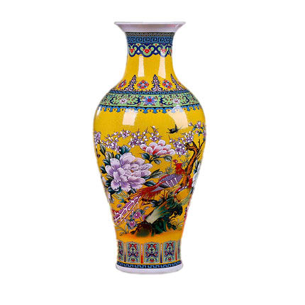 porcelain for Jahrriesnge yellow vase cna0165  porcelain Jahrriesnge  for yellow vase cna0165
