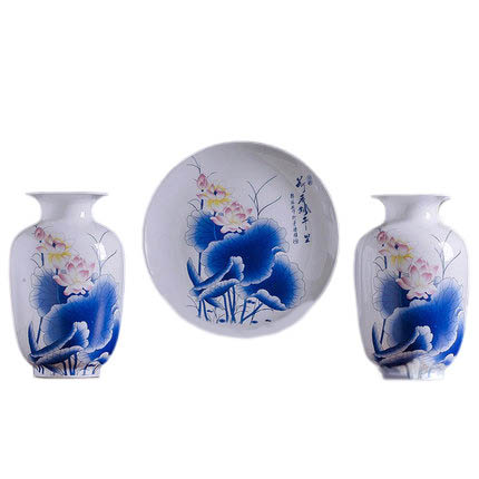 porcelain for Jahrriesnge vase set 3 pieces cna0199  porcelain Jahrriesnge  for vase set 3 pieces cna0199
