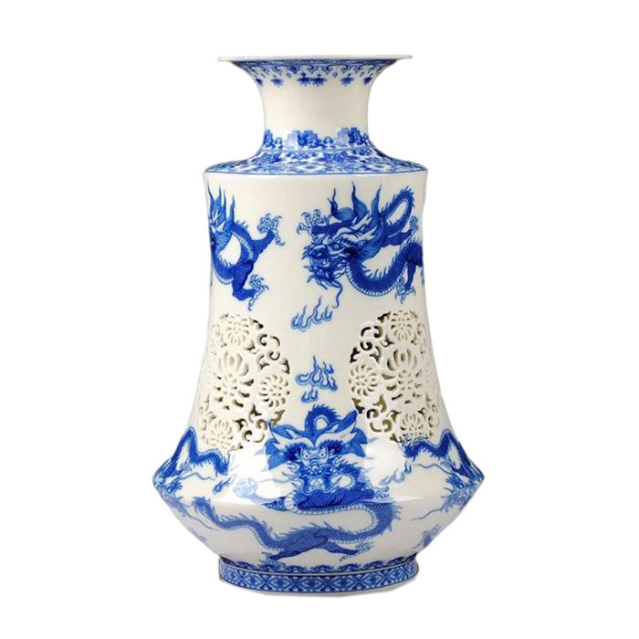 porcelain for Jahrriesnge white blue vase cna0219  porcelain Jahrriesnge  for white blue vase cna0219