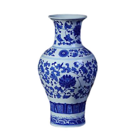 porcelain for Jahrriesnge white and blue vase cna0259  porcelain Jahrriesnge  for white and blue vase cna0259