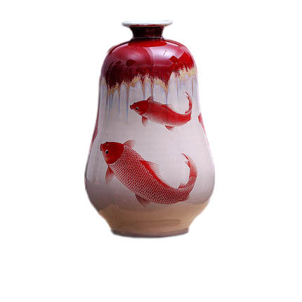 porcelain for Jahrriesnge kiln change cracked glaze pomegranate flower vase cna0437 porcelain Jahrriesnge for kiln change cracked glaze pomegranate flower vase cna0437