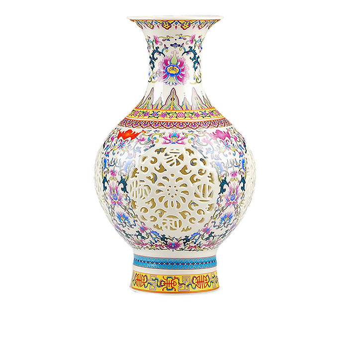 porcelain for Jahrriesnge colorful hollow vase cna0666  porcelain Jahrriesnge  for colorful hollow vase cna0666