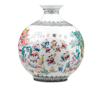 porcelain for Jahrriesnge pastel one hundred children figure vase cna0781 porcelain Jahrriesnge for pastel one hundred children figure vase cna0781