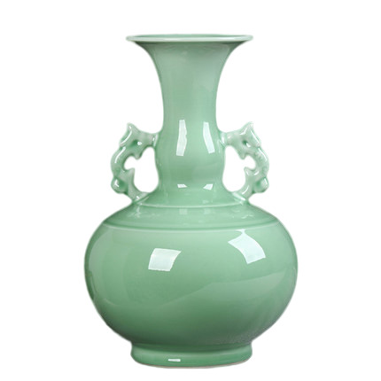 porcelain for Jahrriesnge green binaural vase cna0919 porcelain Jahrriesnge for green binaural vase cna0919