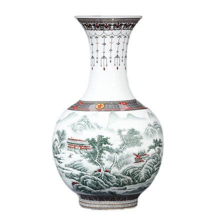porcelain for Jahrriesnge landscape vase cna0925 porcelain Jahrriesnge for landscape vase cna0925