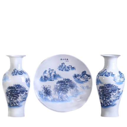 porcelain for Jahrriesnge vase set 3pcs cna1061 porcelain Jahrriesnge for vase set 3pcs cna1061