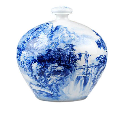 porcelain for Jahrriesnge landscape painting vase cna1089  porcelain Jahrriesnge  for landscape painting vase cna1089