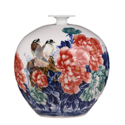 porcelain for Jahrriesnge flowers and birds vase cna1109 porcelain Jahrriesnge for flowers and birds vase cna1109