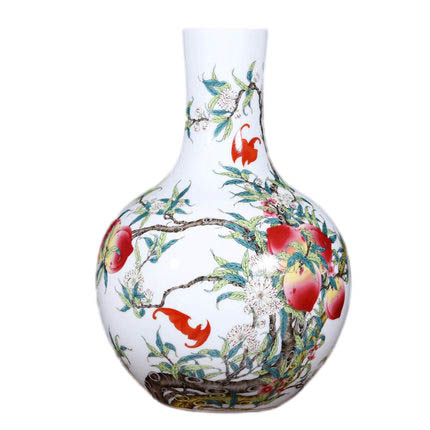 porcelain for Jahrriesnge nine peach illustration vase cna1125 porcelain Jahrriesnge for nine peach illustration vase cna1125