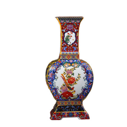 porcelain for Jahrriesnge enamel Multilateral vase cna1209  porcelain Jahrriesnge  for enamel Multilateral vase cna1209
