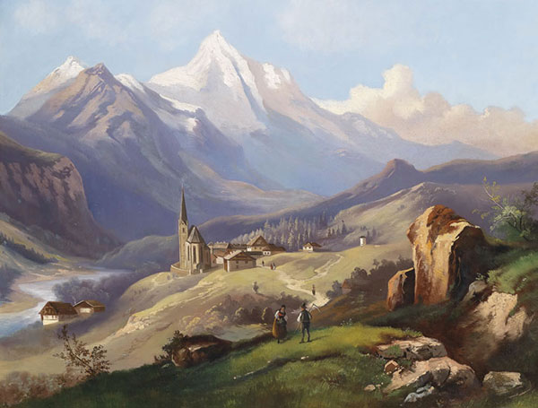 Landscape for Jahrriesnge snow-mountain-lpf01024 Landscape Jahrriesnge for snow-mountain-lpf01024