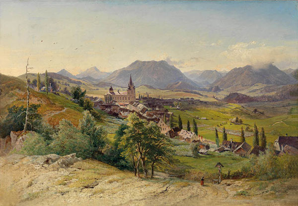 Landscape for Jahrriesnge village-lpf01345  Landscape Jahrriesnge  for village-lpf01345