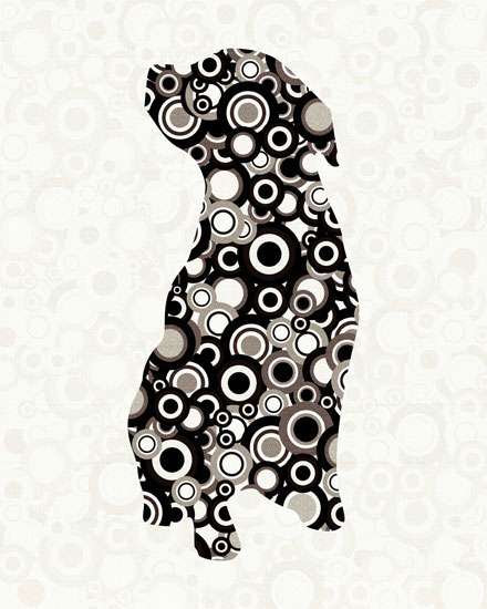 Abstract Jahrriesnge  for dog-lpf06587 