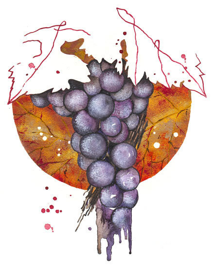 Floral for JAHRRIESNGE grapes lpf08134 Floral JAHRRIESNGE for grapes lpf08134