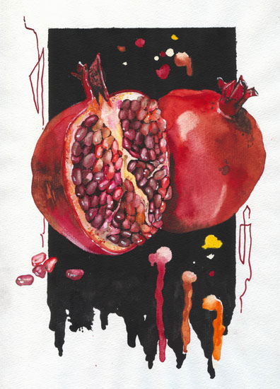 Floral for JAHRRIESNGE pomegranate lpf08139 Floral JAHRRIESNGE for pomegranate lpf08139