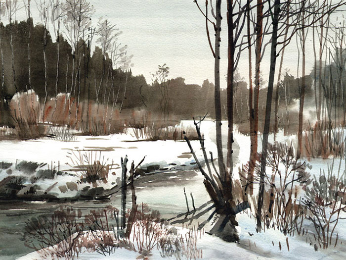 Landscape for Jahrriesnge winter lpf08218  Landscape Jahrriesnge  for winter lpf08218