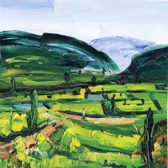 Landscape for Jahrriesnge open land lpf08418 Landscape Jahrriesnge for open land lpf08418