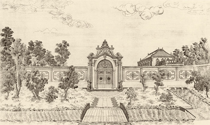 Landscape for Jahrriesnge palace lpf08495 Landscape Jahrriesnge for palace lpf08495