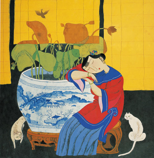 Portrait for Jahrriesnge old times lady lpf08788 Portrait Jahrriesnge for old times lady lpf08788