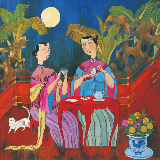 Portrait for Jahrriesnge old times lady lpf08792 Portrait Jahrriesnge for old times lady lpf08792