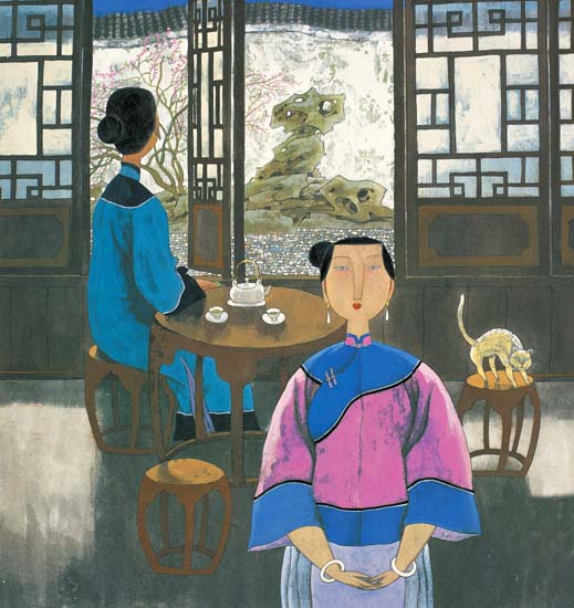 Portrait for Jahrriesnge old times lady lpf08803 Portrait Jahrriesnge for old times lady lpf08803