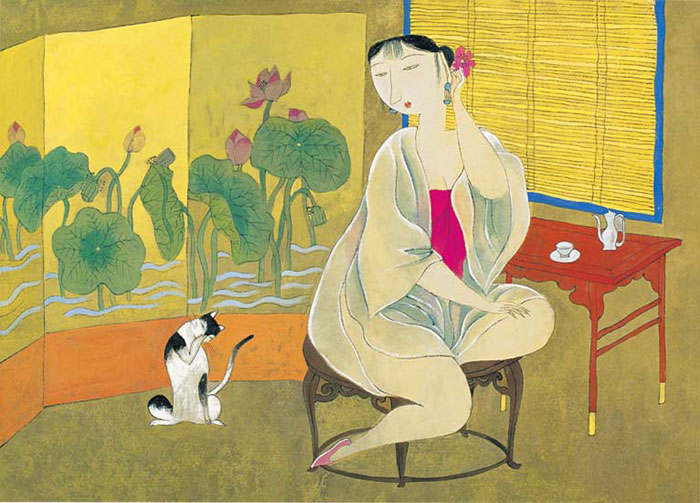 Portrait for Jahrriesnge old times lady lpf08826 Portrait Jahrriesnge for old times lady lpf08826