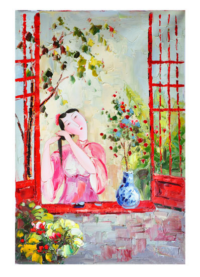 Portrait for Jahrriesnge old times lady lpf08857 Portrait Jahrriesnge for old times lady lpf08857