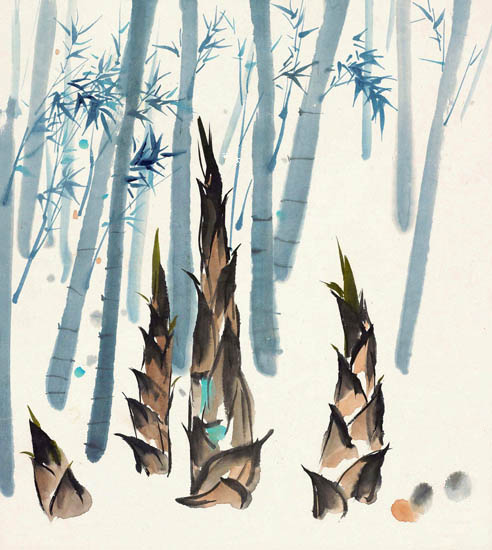 Landscape for Jahrriesnge bamboo shoots lpf09277 Landscape Jahrriesnge for bamboo shoots lpf09277