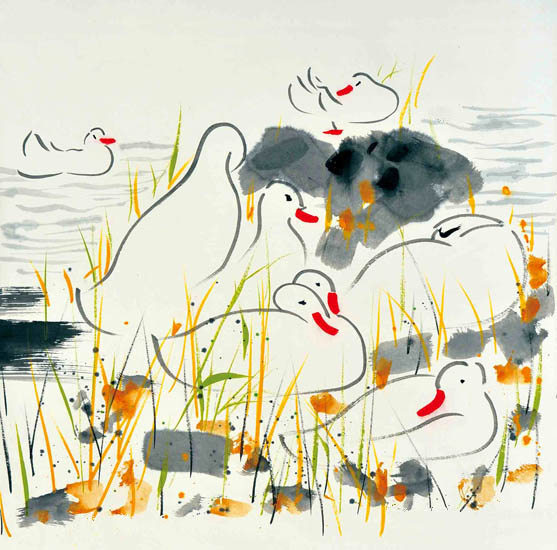 Landscape for JAHRRIESNGE ducks lpf09278  Landscape JAHRRIESNGE  for ducks lpf09278