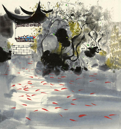 Landscape for JAHRRIESNGE pavilion lpf09287  Landscape JAHRRIESNGE  for pavilion lpf09287