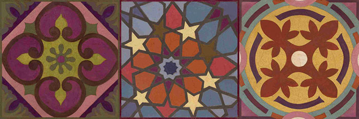 Abstract Jahrriesnge  for pattern lpf10703 