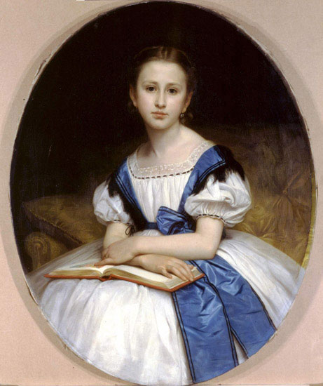 Portrait for Jahrriesnge William Adolphe Bouguereau lpf11879 Portrait Jahrriesnge for William Adolphe Bouguereau lpf11879