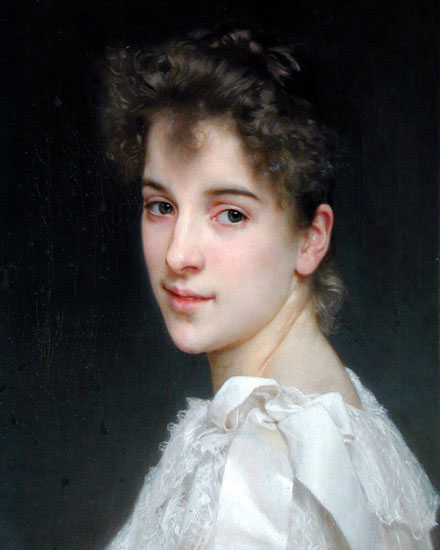 Portrait for Jahrriesnge William Adolphe Bouguereau lpf11905 Portrait Jahrriesnge for William Adolphe Bouguereau lpf11905
