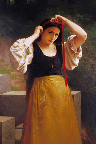 Portrait for Jahrriesnge William Adolphe Bouguereau lpf11939 Portrait Jahrriesnge for William Adolphe Bouguereau lpf11939