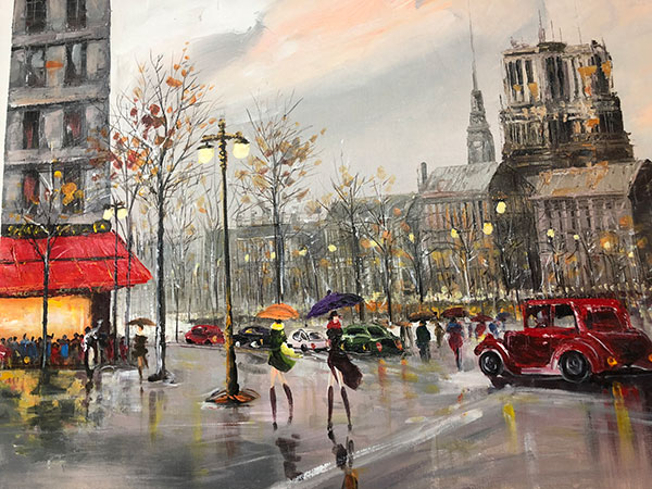 Oil Painting for JAHRRIESNGE building-lpg0006 Oil Painting JAHRRIESNGE for building-lpg0006