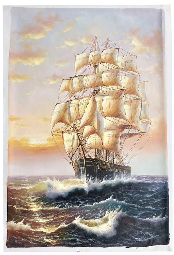 Oil Painting for JAHRRIESNGE ship-lpg0172  Oil Painting JAHRRIESNGE  for ship-lpg0172