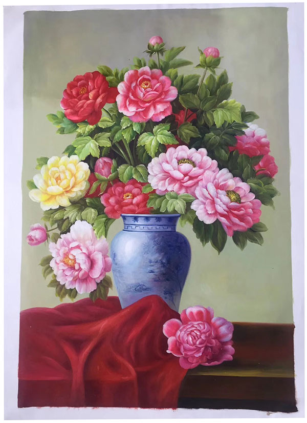 Oil Painting for JAHRRIESNGE flower-lpg0380 Oil Painting JAHRRIESNGE for flower-lpg0380