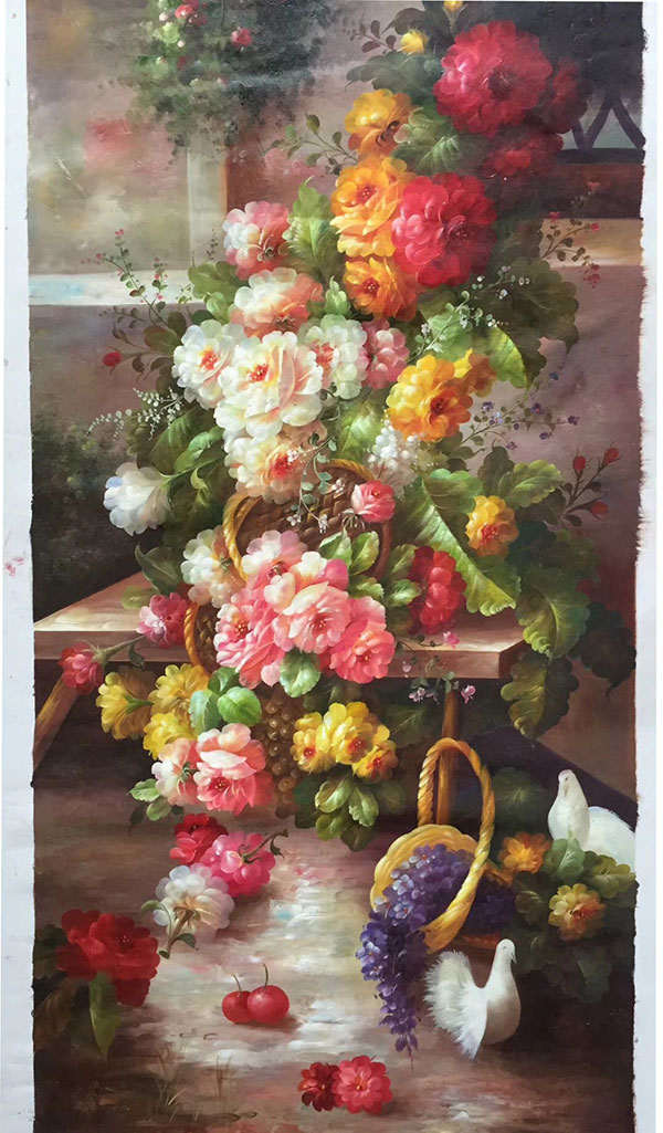 Oil Painting for JAHRRIESNGE flower-lpg0383  Oil Painting JAHRRIESNGE  for flower-lpg0383