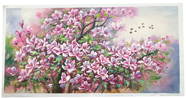 Oil Painting for JAHRRIESNGE pine-flower-lpg399  Oil Painting JAHRRIESNGE  for pine-flower-lpg399