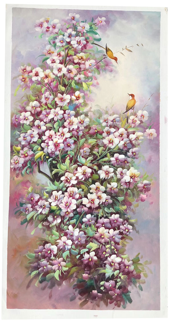 Oil Painting for JAHRRIESNGE pine-flower-lpg402  Oil Painting JAHRRIESNGE  for pine-flower-lpg402