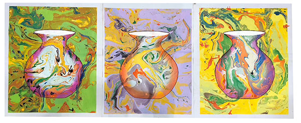 Oil Painting for JAHRRIESNGE vase-lpg417  Oil Painting JAHRRIESNGE  for vase-lpg417