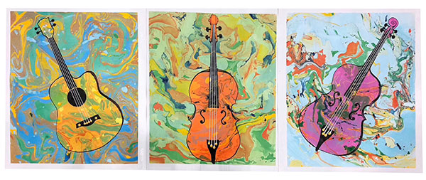 Oil Painting for JAHRRIESNGE guitar-lpg0422  Oil Painting JAHRRIESNGE  for guitar-lpg0422