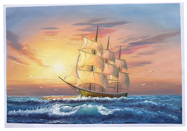 Landscape for JAHRRIESNGE sailboat-lpg0704  Landscape JAHRRIESNGE  for sailboat-lpg0704