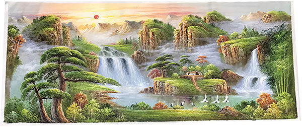 Landscape JAHRRIESNGE  for waterfall-lpg1196 