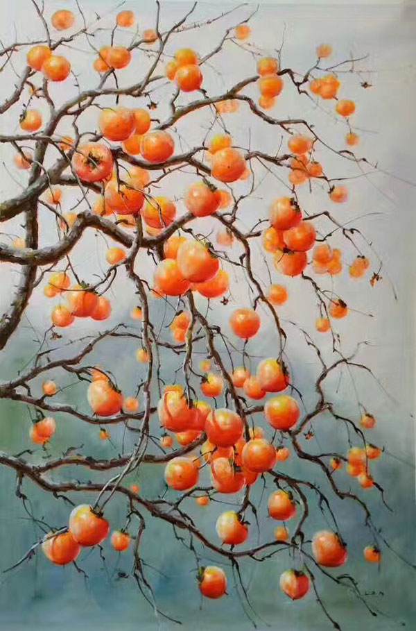 Still Life for Jahrriesnge persimmon-lpg1266  Still Life Jahrriesnge  for persimmon-lpg1266