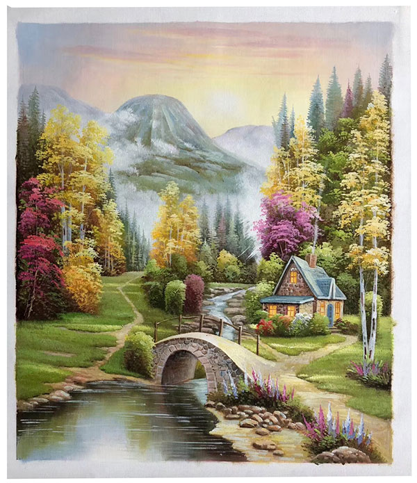 Landscape for Jahrriesnge house-bridge-river-lpg1363 Landscape Jahrriesnge for house-bridge-river-lpg1363