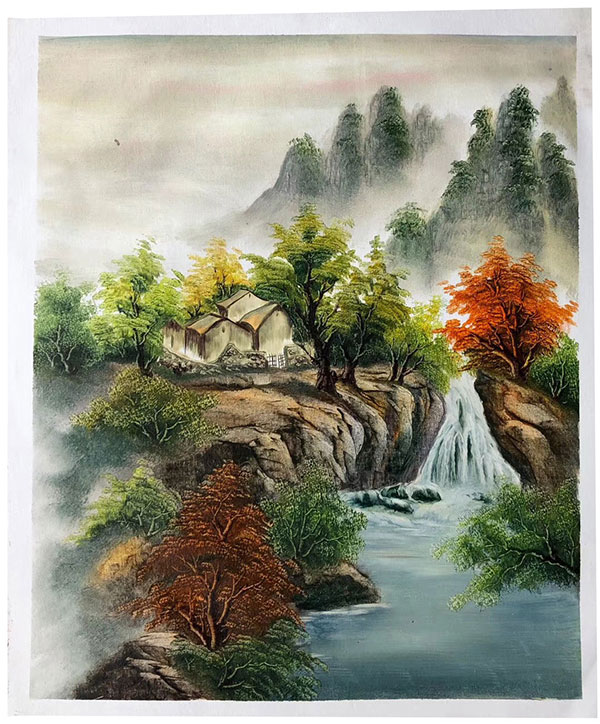 Landscape for Jahrriesnge waterfall-lpg1674 Landscape Jahrriesnge for waterfall-lpg1674