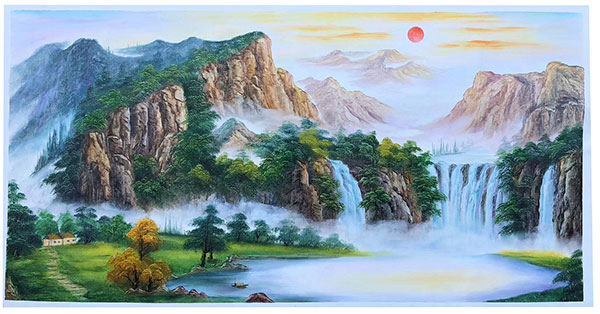 Landscape for Jahrriesnge waterfall-lpg1769 Landscape Jahrriesnge for waterfall-lpg1769