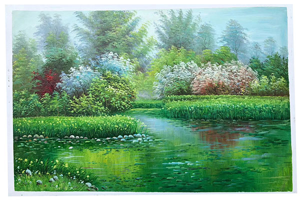 Landscape for Jahrriesnge lake-lpg1804 Landscape Jahrriesnge for lake-lpg1804